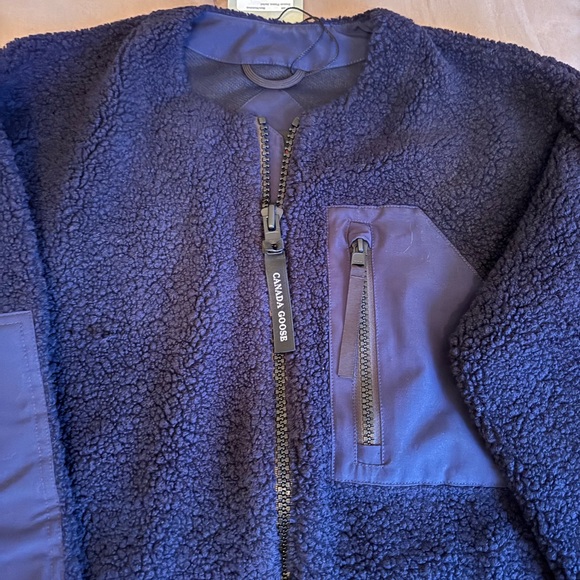 🆕Canada Goose Deacon fleece men Jacket, size XS - Picture 5 of 8